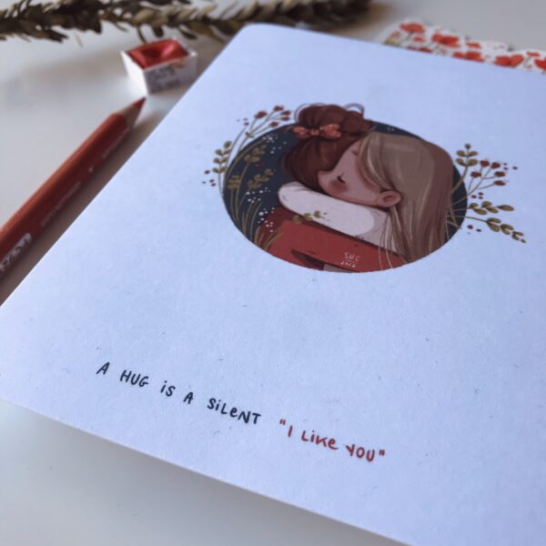 Hug is a silent "I like you" - Image 4
