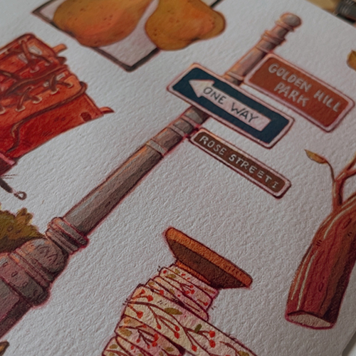 (ENGLISH) Ink & Gouache Workshop 15.10.2026 | about 2 hours - Image 4